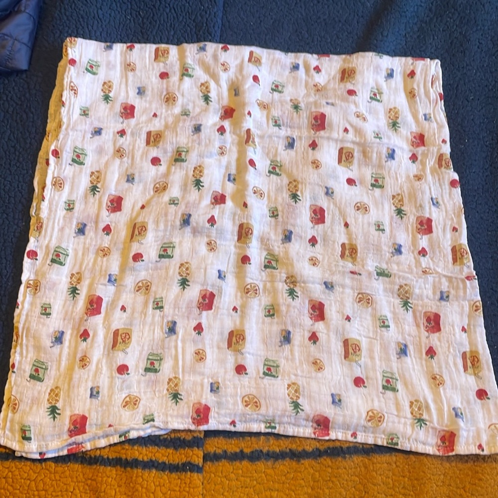 Little unicorn baby swaddler receiving blanket swaddler